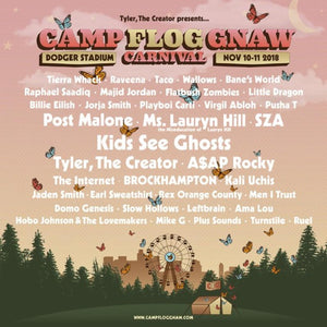 Confira o festival liderado por Tyler, The Creator: Camp Flog Gnaw