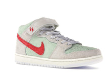 Nike SB Dunk Mid "White Widow" by Todd Bratud