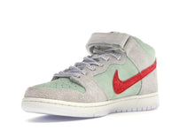 Nike SB Dunk Mid "White Widow" by Todd Bratud