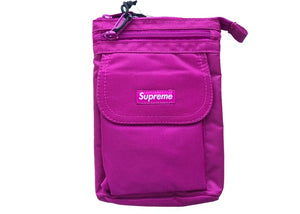 Supreme "Shoulder Bag Magenta" F/W 19